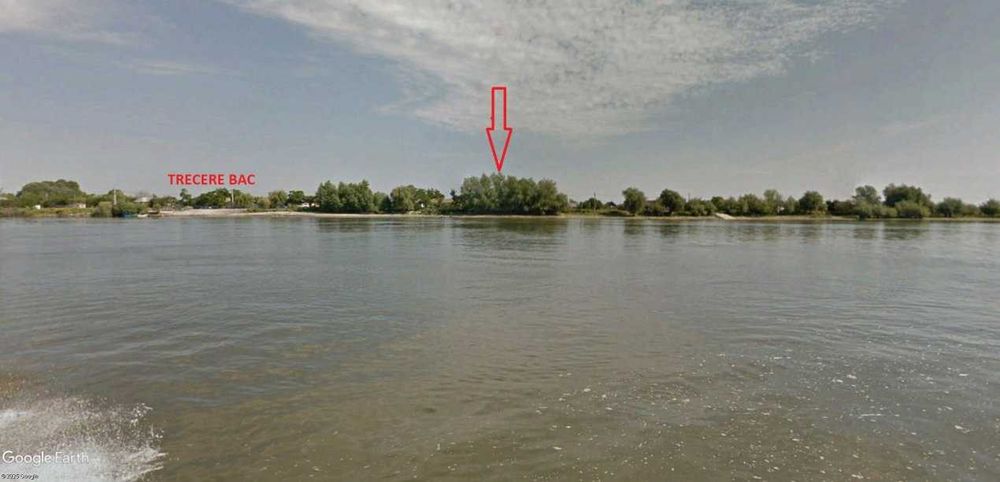 Ocazie! Ilganii de Jos, Nufaru, Intravilan, liber, pe malul Dunarii