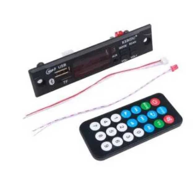 Modul mp3 cu slot pentru sd card usb radio fm bluetooth 12V