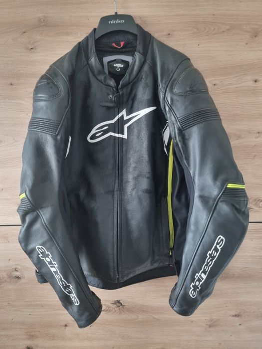 Кожено мото яке Alpinestars