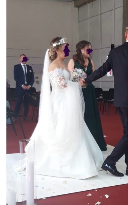 rochie de mireasa marca Pronovias, model A