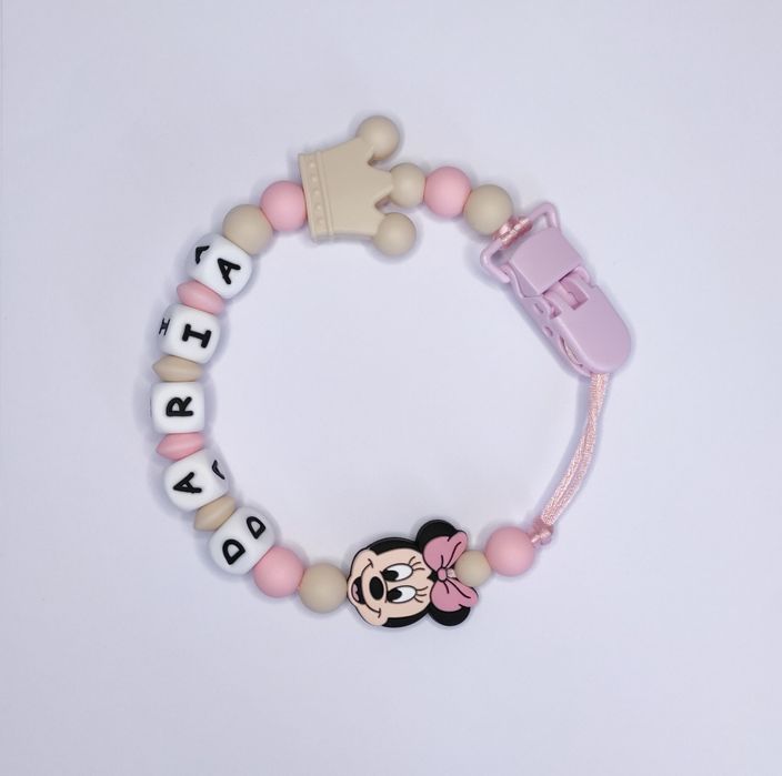 Lănțișor pentru suzeta din silicon