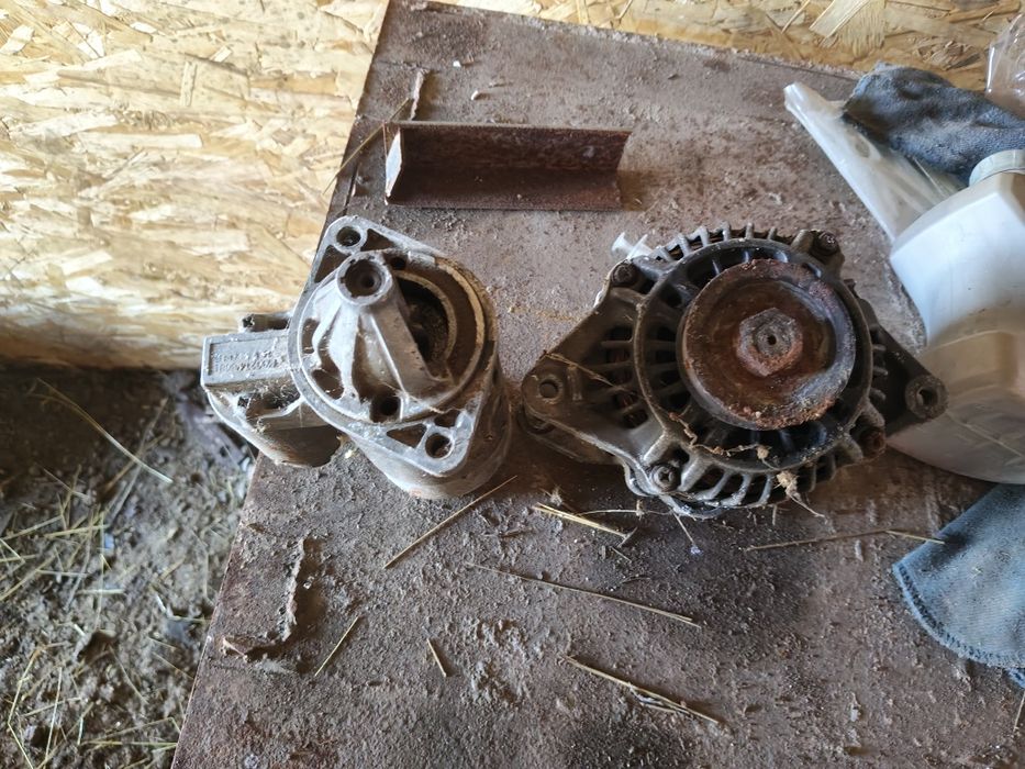 Генератор и стартер от мицубиси рвр привозной