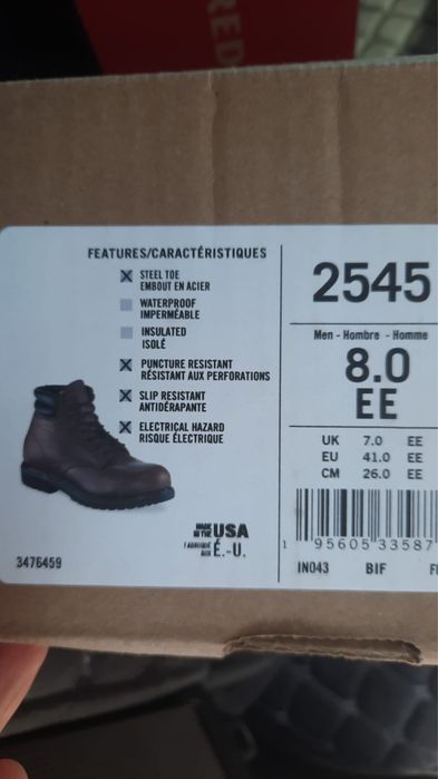 Продам спец ботинки Red Wings 41 размер
