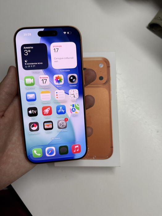 Айфон 17 про 256 гиг 100 акуи