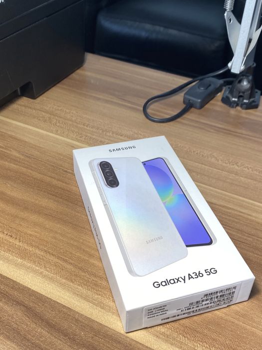 Samsung Galaxy A36• 128 GB • Awesome White / Cod Produs: 3958