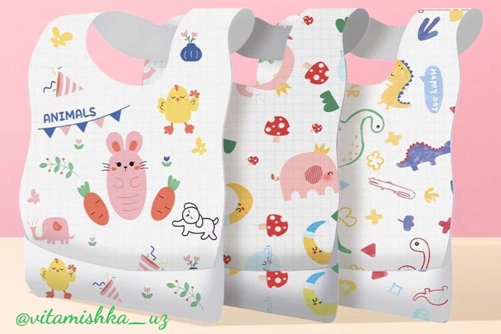 Нагрудник, слюнявчик одноразовый