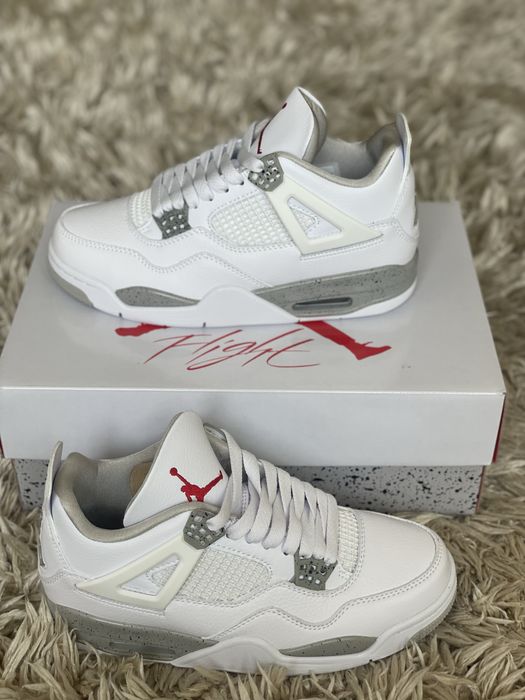 Jordan 4 Retro Oreo White Air Grey