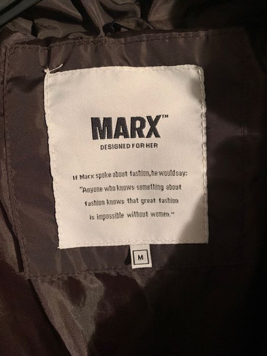 Зимно дамско яке тъмно кафяво размер M