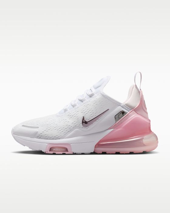 Нови дамски маратонки Nike Air Max 270 Premium White/Pink Foam