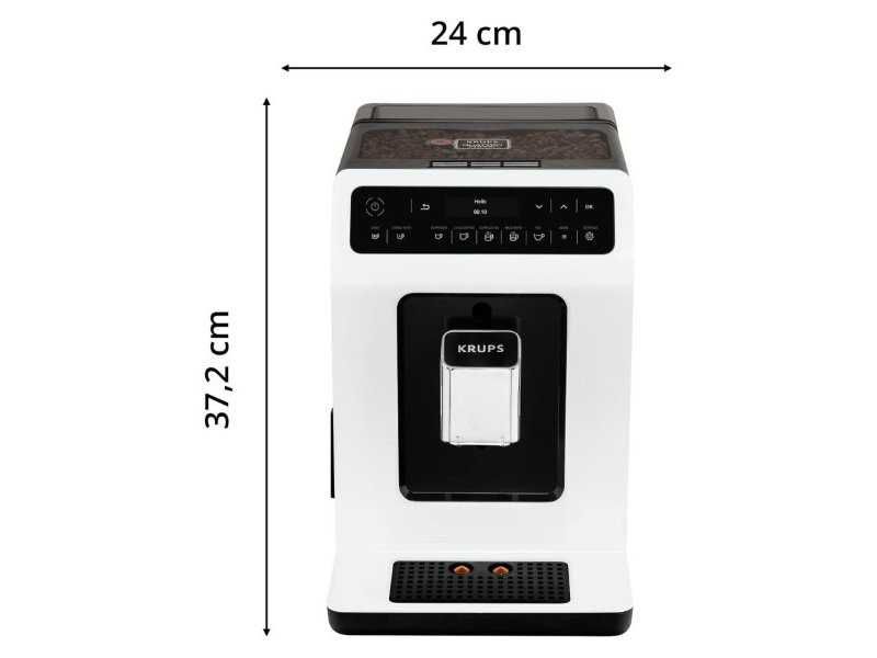 Кафеавтомат със Система за Разпенване на Мляко Krups Evidence EA890110
