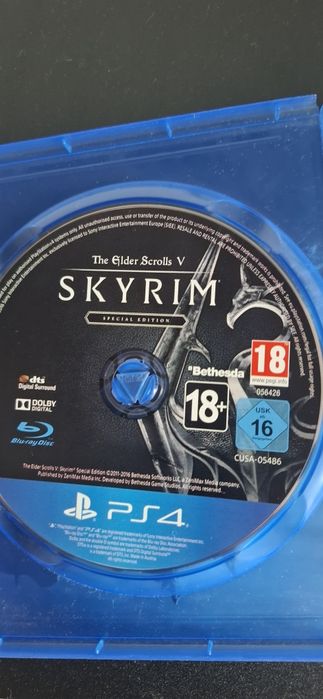 SKYRIM Elder Scrolls V specials edition  пс4 игра