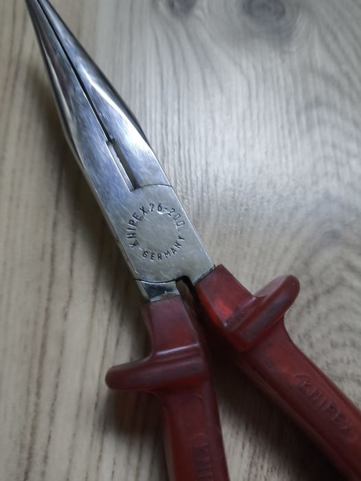 Клещи Knipex 26-200 с резачка хромирани 200 mm