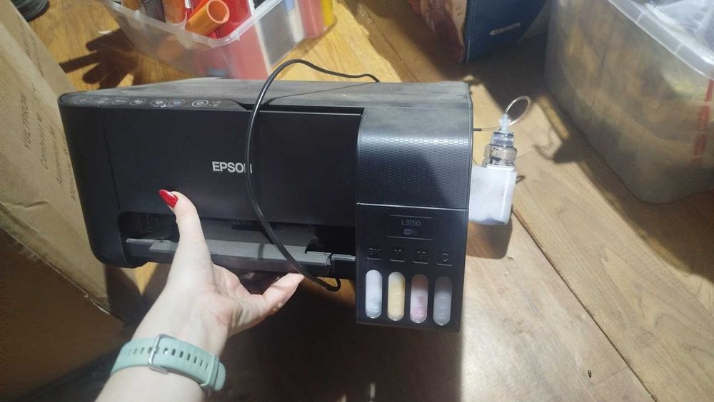 Принтер L3150 на запчасти