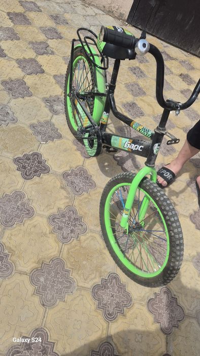 Велосипед детский практически новый