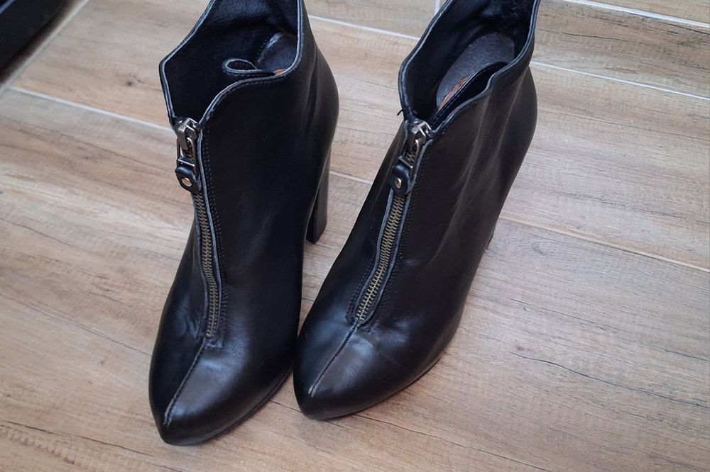 Боти естествена кожа Bianki