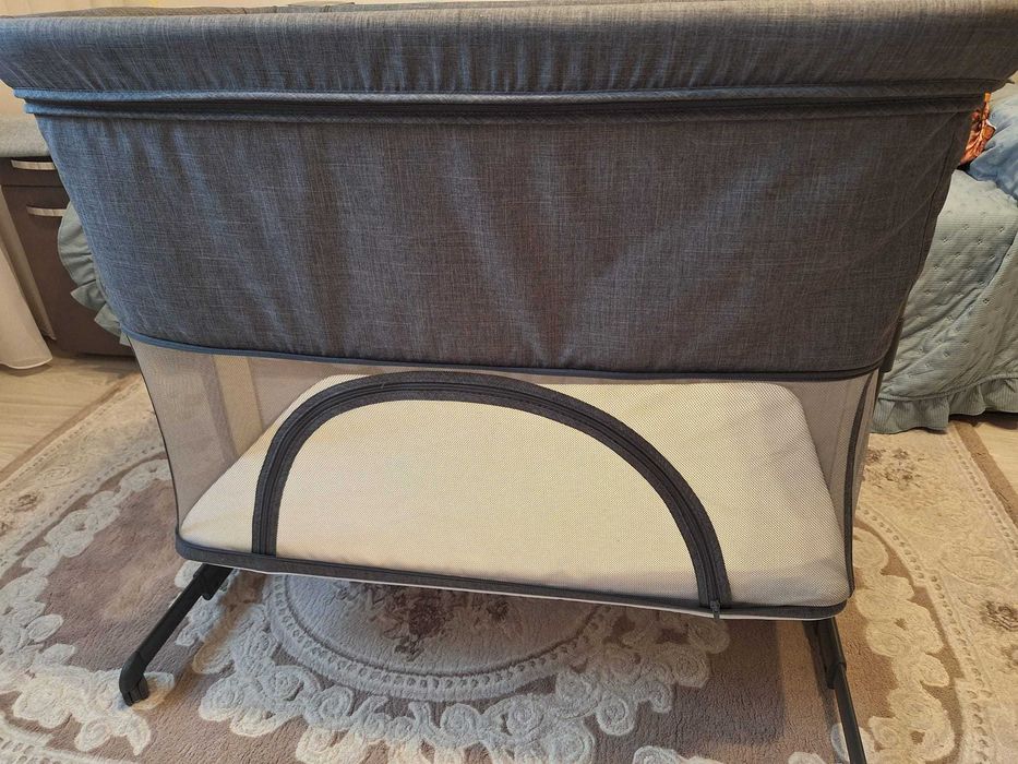 Patut Co-Sleeper si tarc Chipolino Mommy'n Me graphite