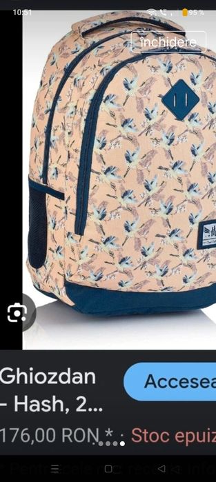Rucsac școală Hash 2 Cool Collection