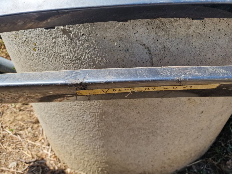 Volvo S90 V90 2017 спойлер предна броня