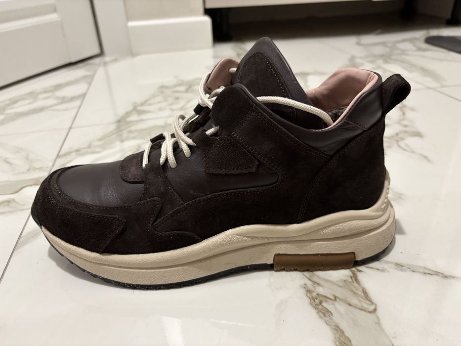 Кожанная обувь зима