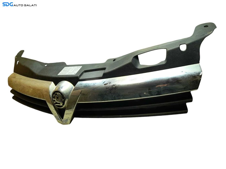 Grila Centrala cu Emblema Sigla de pe Bara Spoiler Fata Opel Astra H 2004 - 2010 Cod 13108471 131154225 461088395 [N0618]