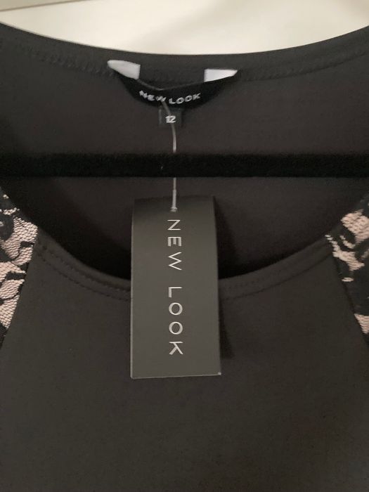 Нова дамска черна рокля