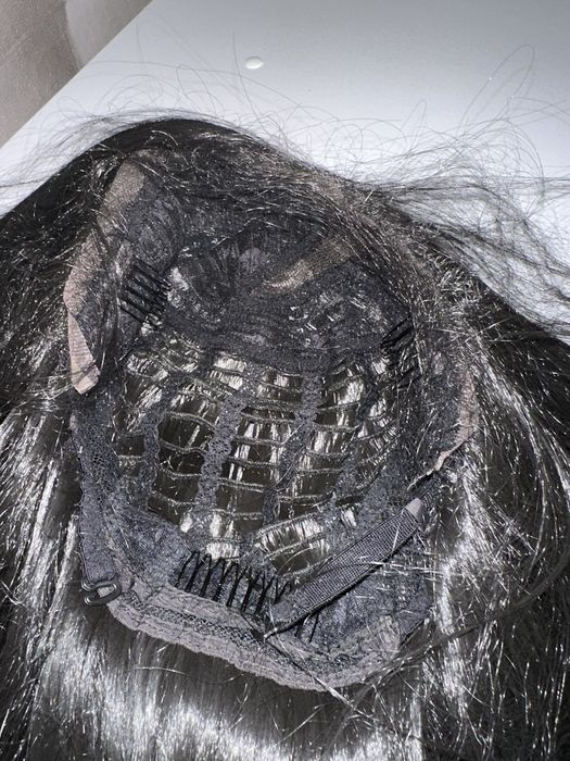 Перука за коса -черна