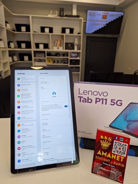 Lenovo Tab P11 128gb Amanet BKG