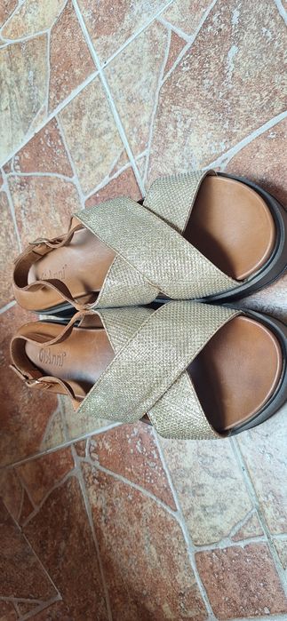 сандали GiAnni Естествена кожа