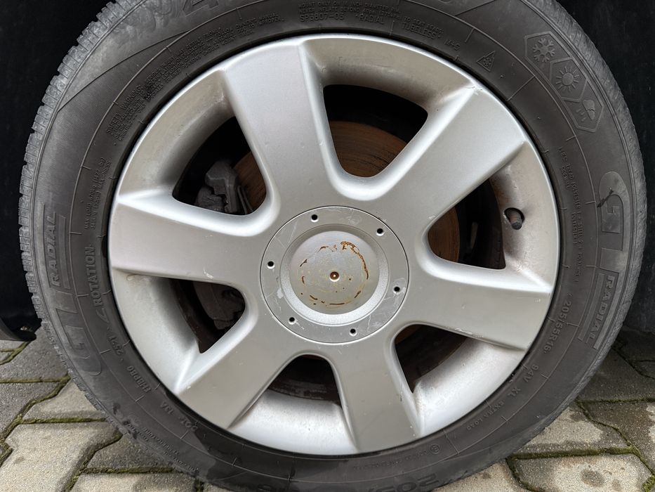 4бр. ОТЛИЧНИ 16” ОРИГИНАЛНИ Джанти 5х112 за -VW/SKODA/SEAT/AUDI/VAG- 6,5Jx16H2, ET50