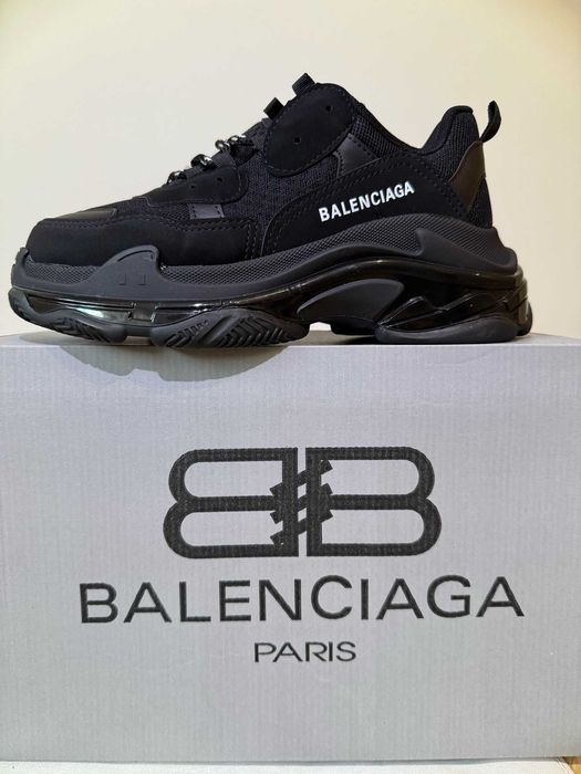 Adidasi Balenciaga Triple S full black PREMIUM