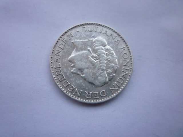 сребърна монета 1 гулден 1956 година