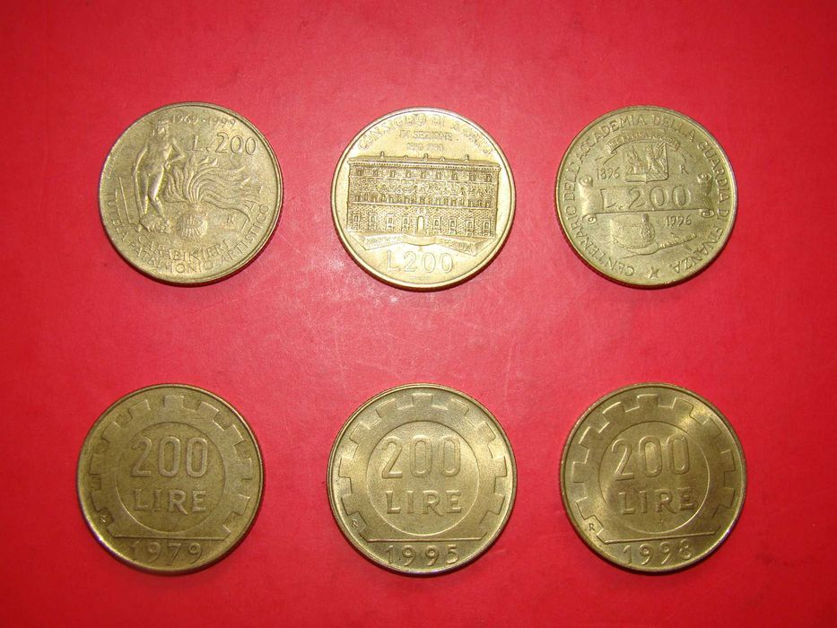 Монети - Италия и Франция