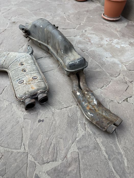 Глушитель и Резанатор м60 на BMW e34