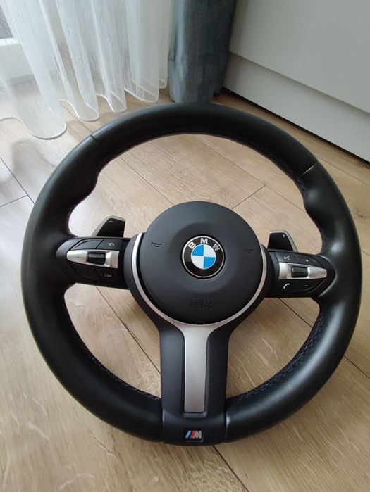 Volan M BMW încălzire padele F20 F21 F22 F23 F30 F31 F34 F32 F33 F36 F15 X1 X5 X3 
F48, F25, F26, F15, F16 | X1,