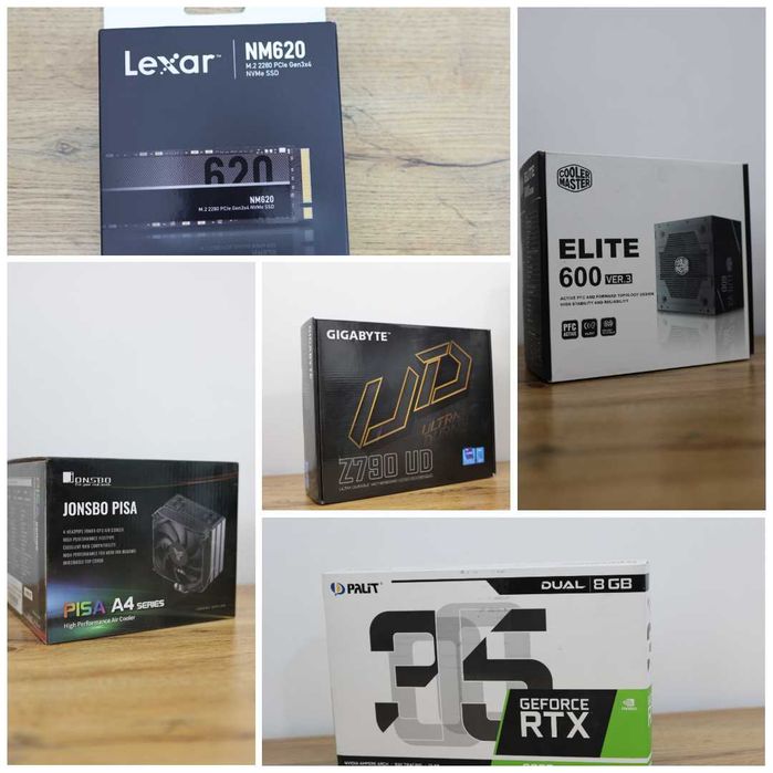 Gaming Kompyuter | Core i7-12700 | RTX 3050 8GB | 16GB DDR4 | 1TB SSD