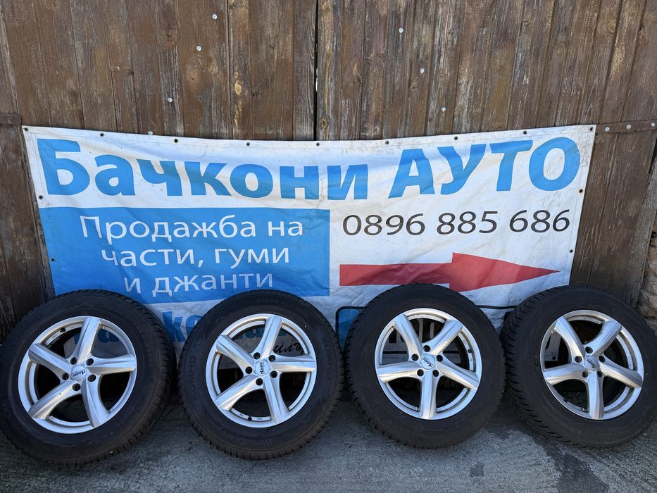 17 5х114.3 джанти с зимни гуми