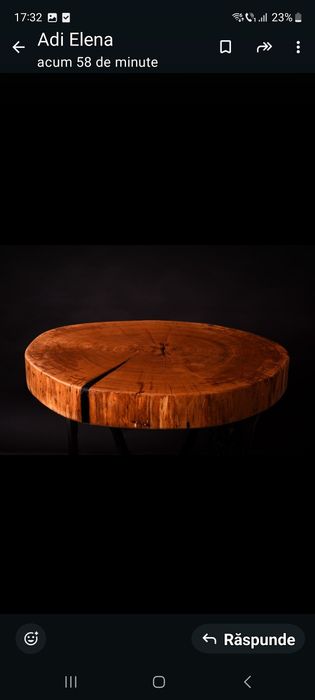 Mese unicat lemn masiv