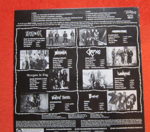 cadou rar Teutonic Invasion  made Holland 1987