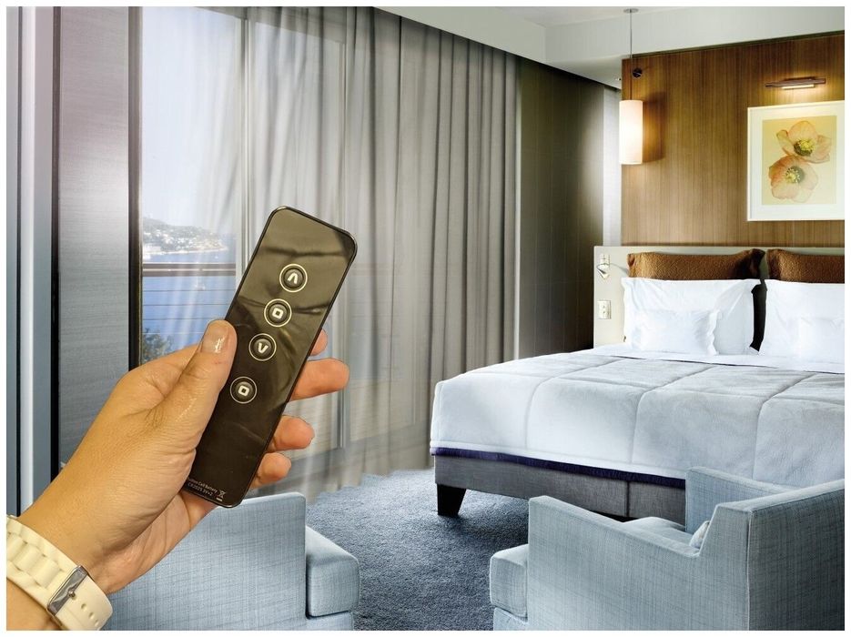 Электро карниз. Умные шторы