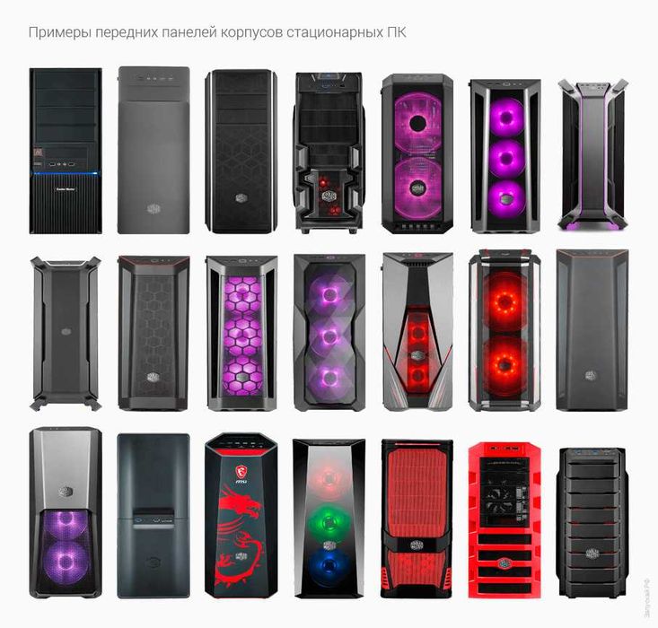 Корпуса для компьютеров (стационарных).
