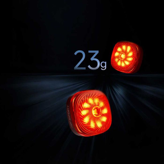Задна SMART LED стоп светлина за велосипед IGPSPORT TL50, USB-C, IPX7, Bluetooth