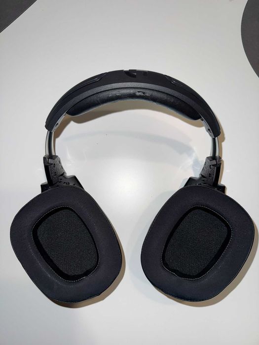 Casti gaming wireless Logitech G935 RGB Lightsync, surround 7.1, multiplatforma, Negru