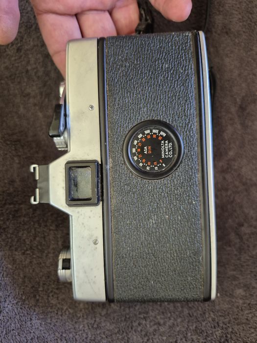 SLR Minolta SrT 100X cu obiectiv 50mm