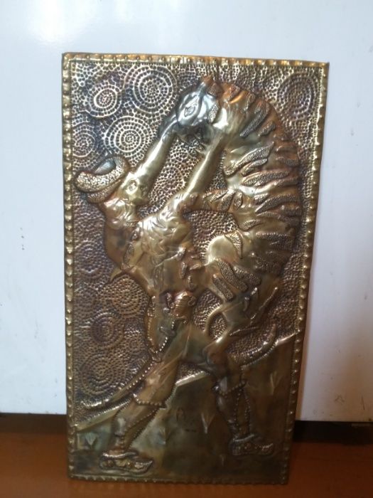 Чеканка медь латунь.