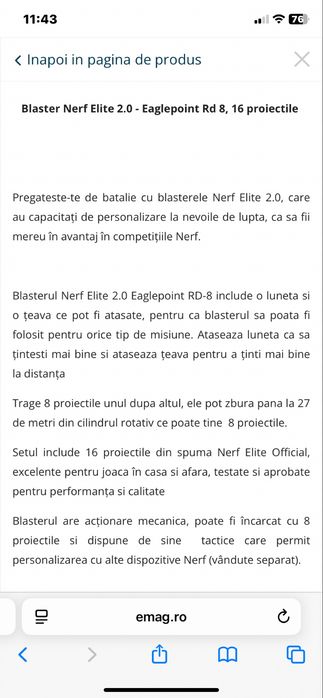 Nerf blaster elite 2.0