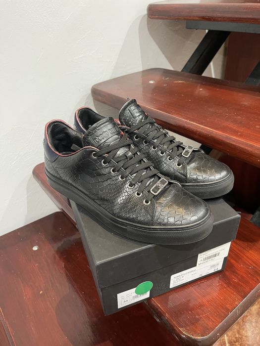 Оригинални обувки roberto cavalli кожени