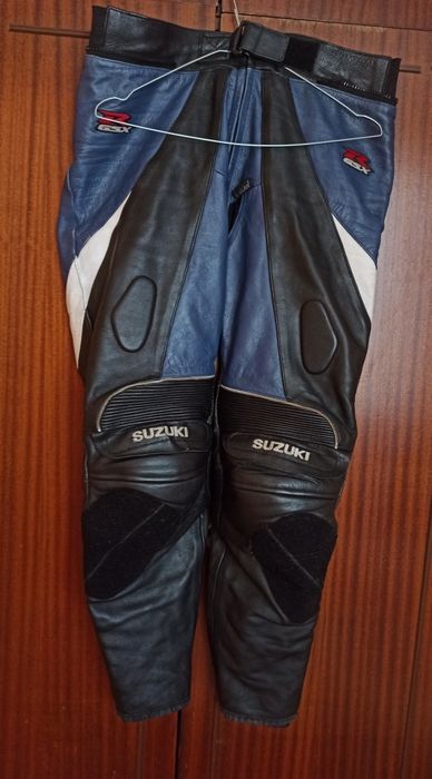 Кожен мото екип Suzuki GSX от 2 части