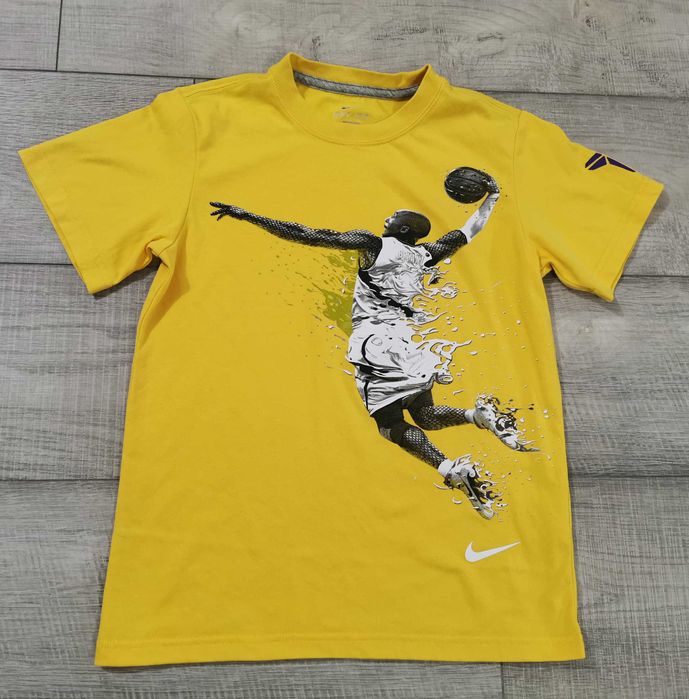 Tricou copii Nike Dri Fit Kobe Black Mamba Dunking, marimea S