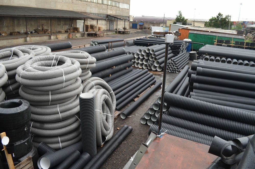 Гофра труба гофрированная труба полиэтиленовые трубы дренажный трубы