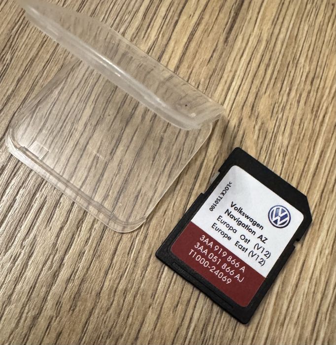 Card SD Harti Navigatie GPS VW RNS 315 Europa Romania